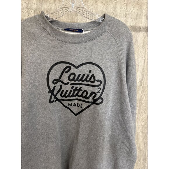 Louis Vuitton Gray Cotton Sweatshirt XXL Japan Exclusive - Picture 11 of 13